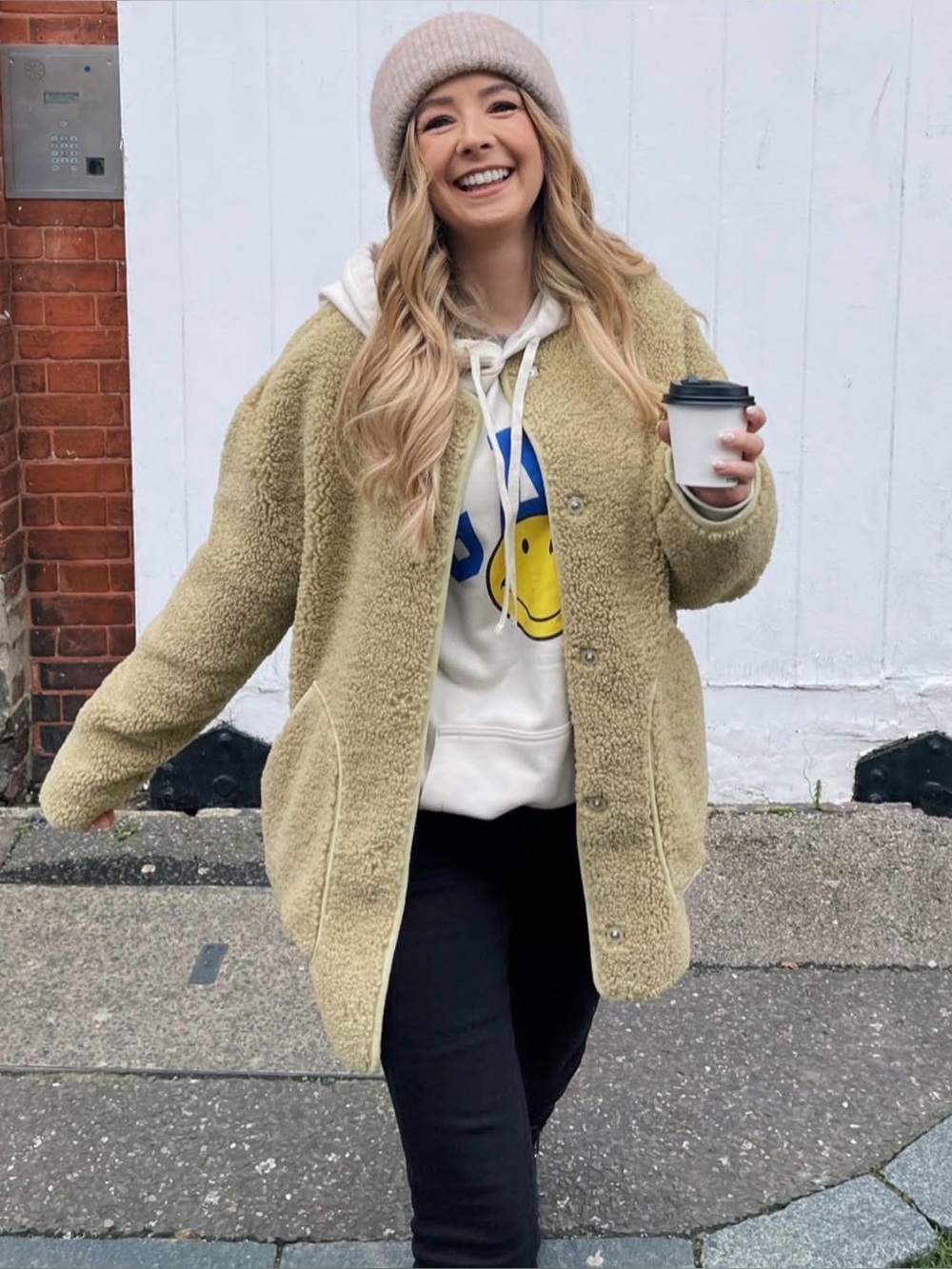 Zara Teddy Sherpa Jacket